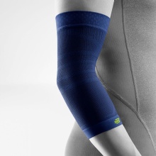 Bauerfeind Elbow Support Compression Elbow Support (seamless compression knit) navy blue 1 piece